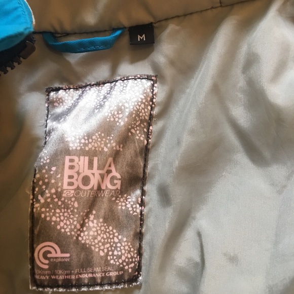 Billabong blue jacket - some flaws Size M - Picture 11 of 16